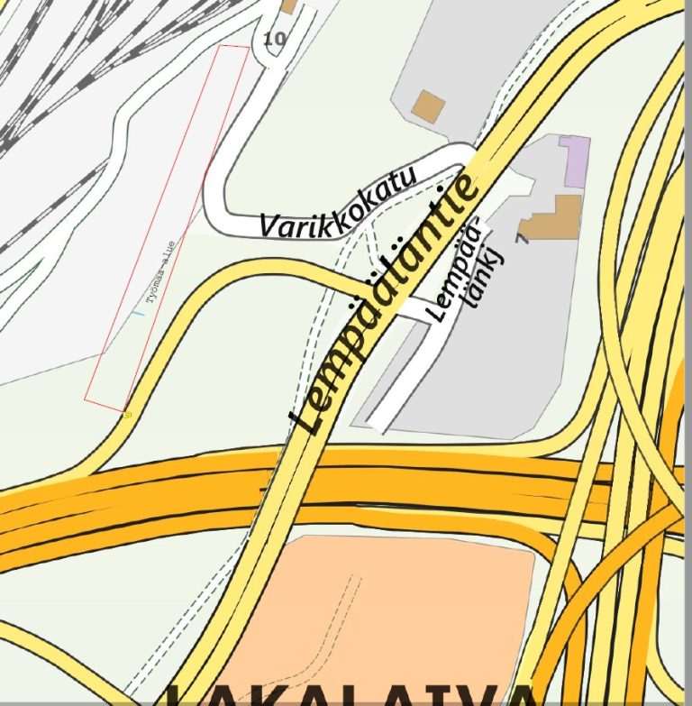 Varikkokadun viemärin rakentaminen