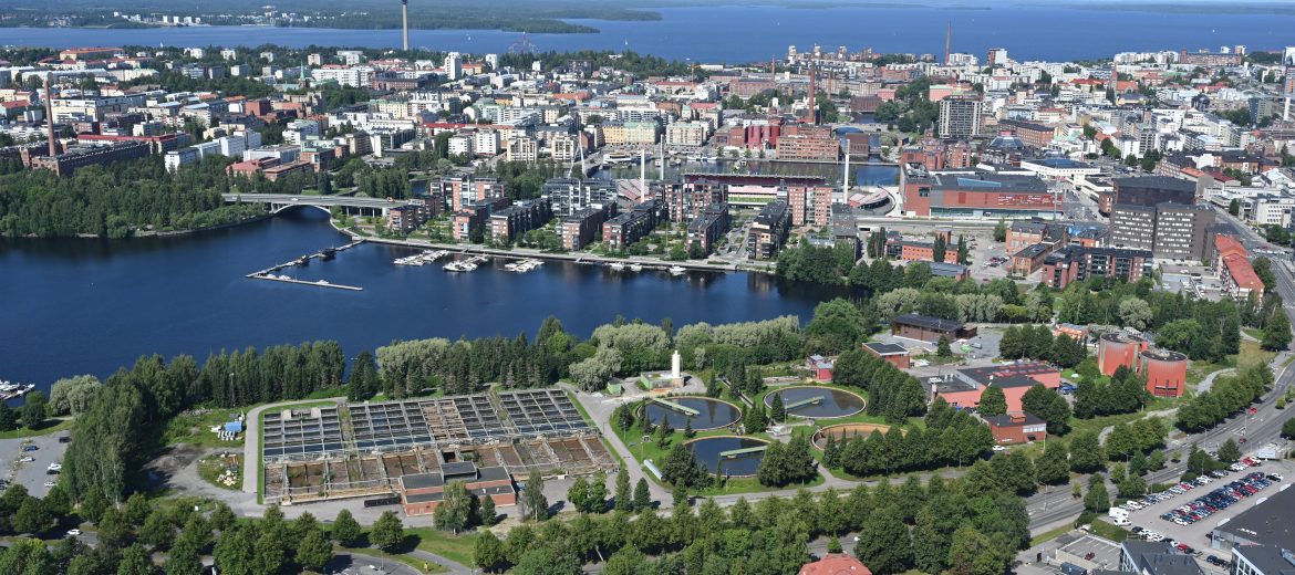 Ilmakuva Viinikanlahdesta vuodelta 2024