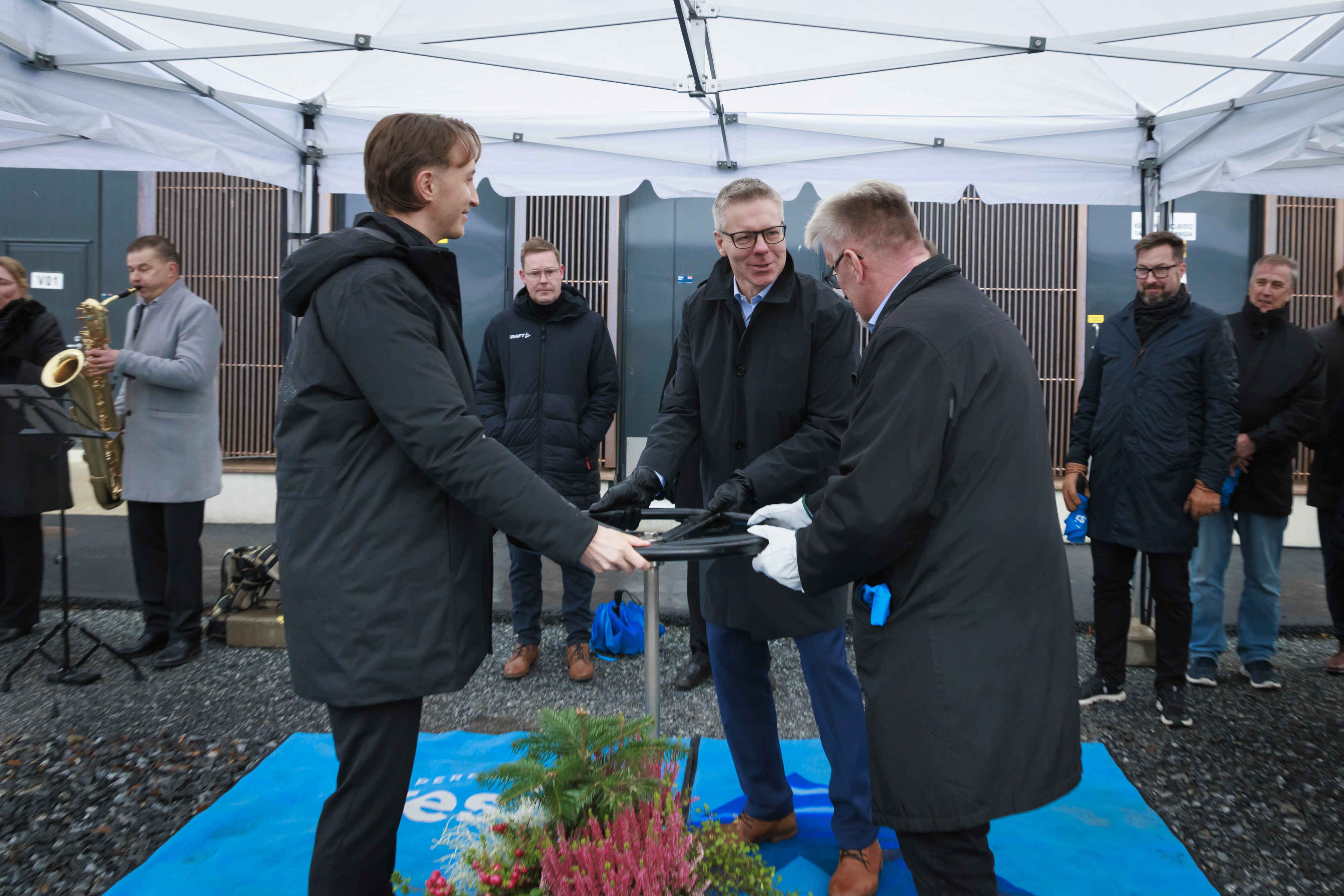 Jätevesien kääntöjuhla Viinikanlahdessa 12.11.2025
